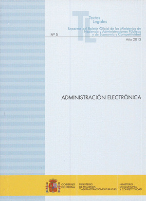 ADMINISTRACIÓN ELECTRÓNICA 2013