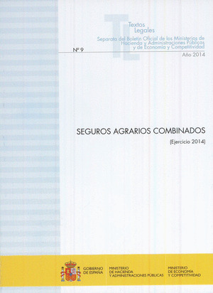 SEGUROS AGRARIOS COMBINADOS EJERCICIO 2014