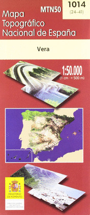 MTN 50. HOJA 1014, VERA