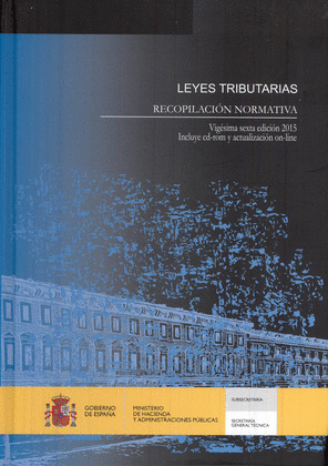 LEYES TRIBUTARIAS. RECOPILACIÓN NORMATIVA