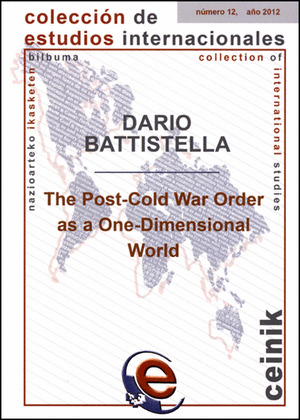 THE POST COLD-WARD ORDER AS A ONE-DIMENSIONAL WORLD