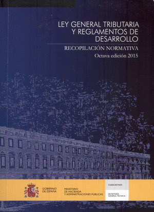 LEY GENERAL TRIBUTARIA REGLAM.DESARROLLO. 8ED ED.BOLSILLO