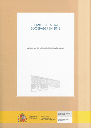 EL MPUESTO SOBRE SOCIEDADES EN 2013