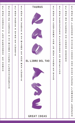 EL LIBRO DEL TAO (SERIE GREAT IDEAS)