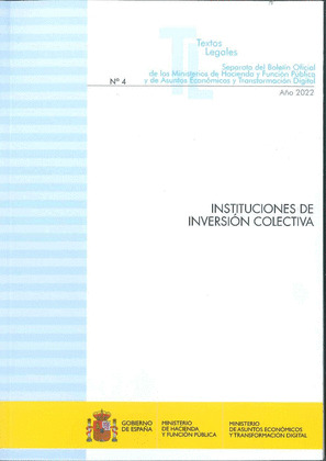 INSTITUCIONES DE INVERSIÓN COLECTIVA