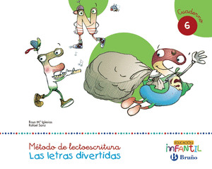 LAS LETRAS DIVERTIDAS CUADERNO 6