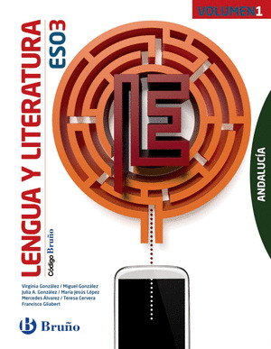 CODIGO BRUÑO LENGUA Y LITERATURA 3 ESO ANDALUCIA - 3 VOLUMENES