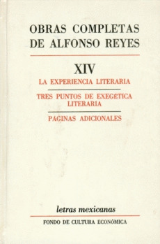 OBRAS COMPLETAS DE ALFONSO REYES XIV