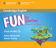 FUN FOR STARTERS CLASS AUDIO CD 4TH EDITION