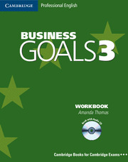 BUSINESS GOALS, 3. WORKBOOK (+ AUDIO CD)