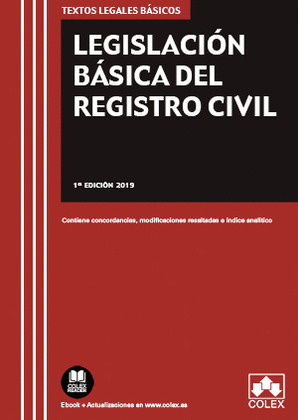 LEGISLACION BASICA DEL REGISTRO CIVIL