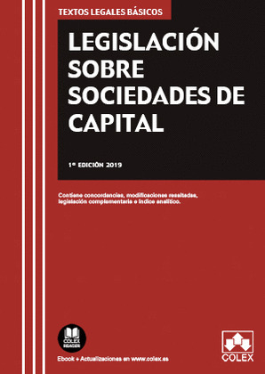 LEGISLACION SOBRE SOCIEDADES DE CAPITAL