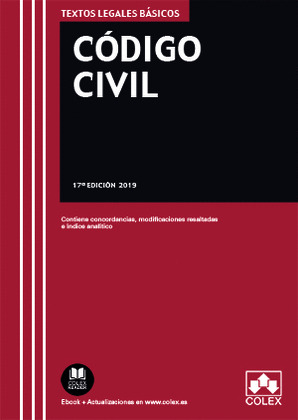 CÓDIGO CIVIL (17ª EDICIÓN, 2019)