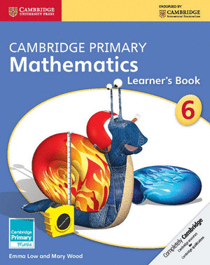 CAMBRIDGE PRIMARY MATHEMATICS STAGE 6 LEARNER'S BOOK