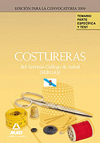 TEMARIO PARTE ESPECIFICA Y TEST COSTURERA SERGAS