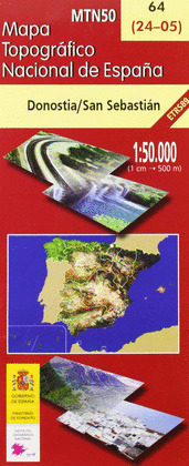 MTN 50 IGN 64-DONOSTIA/SAN SEBASTIAN