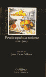 POESIA ESPAÑOLA RECIENTE (1980-2000)