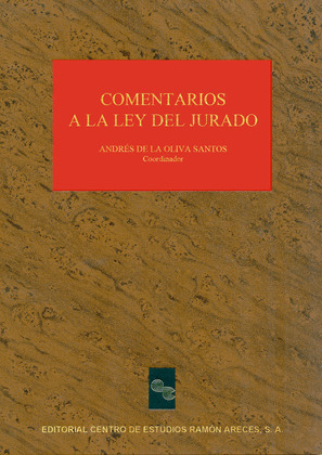 COMENTARIOS A LA LEY DEL JURADO