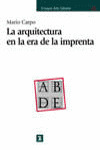 LA ARQUITECTURA EN LA ERA DE LA IMPRENTA