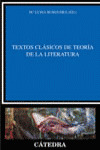 TEXTOS CLASICOS DE TEORIA LITERATURA