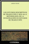 ESTUDIOS DESCRIPTIVOS DE TRADUCCION