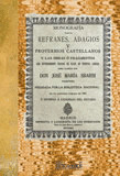 MONOGRAFÍA SOBRE LOS REFRANES, ADAGIOS Y PROVERBIOS CASTELLANOS