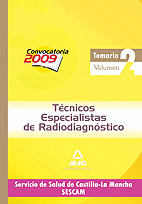 TECNICO ESPECIALISTA RADIODIAGNOSTICO SESCAM TEMARIO 2