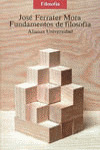 FUNDAMENTOS DE FILOSOFÍA