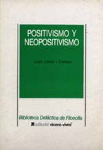 BDF19(SV). POSITIVISMO Y NEOPOSITIVISMO