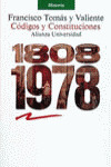 CÓDIGOS Y CONSTITUCIONES (1808-1987)