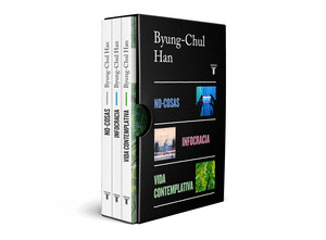 ESTUCHE BYUNG CHUL HAN: NO-COSAS - INFOCRACIA - VIDA CONTEMPLATIVA