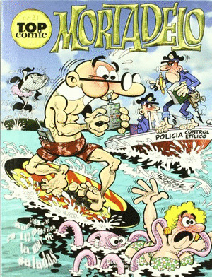TOP COMIC MORTADELO 21 (LIB)
