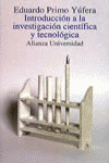 INTRODUCCIÓN A LA INVESTIGACIÓN CIENTÍFICA Y TECNOLÓGICA