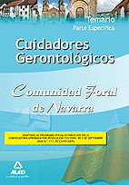 CUIDADORES GERONTOLOGICOS - TEMARIO PARTE ESPECIFICA