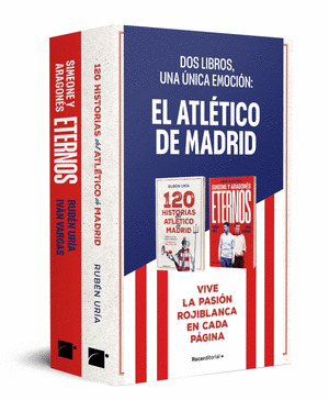 PACK 120 HISTORIAS DEL ATLETICO DE MADRID ; ETERNOS SIMEONE Y ARAGONES