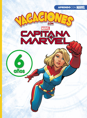 VACACIONES CON MARVEL. CAPITANA MARVEL. 6 AÑOS