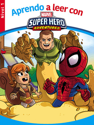 APRENDO A LEER CON MARVEL SUPER HERO ADVENTURES. NIVLEL 1