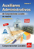 AUXILIARES ADMINISTRATIVOS DE CORPORACIONES LOCALES DE LA COMUNIDAD DE MADRID. T