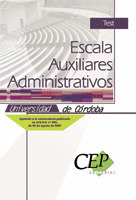 TEST OPOSICIONES ESCALA AUXILIARES ADMINISTRATIVOS. UNIVERSIDAD DE CÓRDOBA