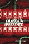 FILOSOFÍA DEL PRESENTE