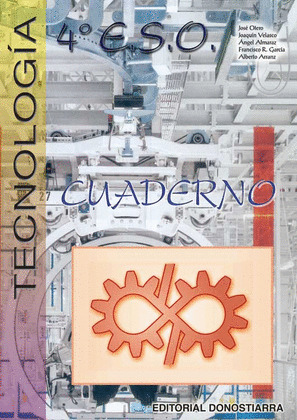 TECNOLOGÍA 4º ESO. CUADERNO DE EJERCICIOS.