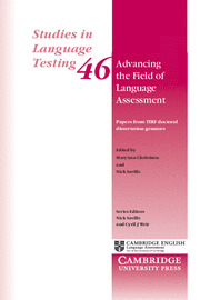 ADVANCING THE FIELD OF LANGUAGE ASSESSMENT