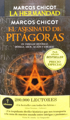 PACK MARCOS CHICOT: EL ASESINATO DE PITÁGORAS Y LA HERMANDAD