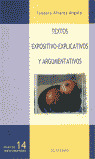 TEXTOS EXPOSITIVO EXPLICATIVOS Y ARGUMENTATIVOS