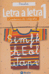 LETRA A LETRA Nº1 PAUTA 05 CALIGRAFIA