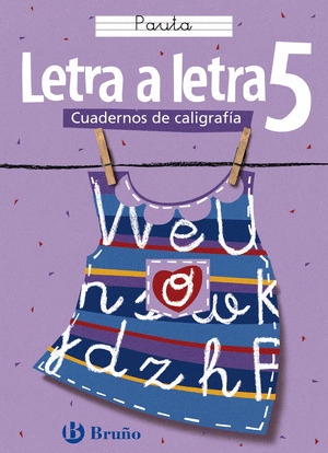 LETRA A LETRA Nº5 PAUTA 05 CALIGRAFIA