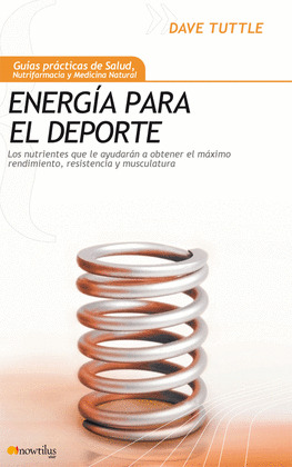 ENERGÍA PARA EL DEPORTE