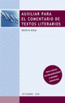 AUXILIAR PARA COMENTARIO DE TEXTOS LITERARIOS