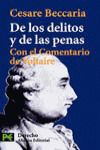 DE LOS DELITOS Y LAS PENAS. COMENTARIO