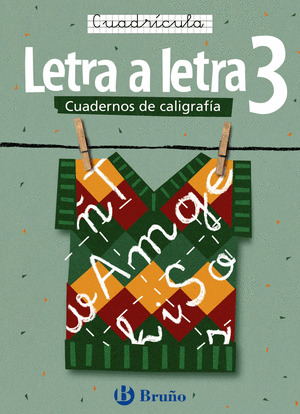 CALIGRAFIA LETRA A LETRA CUADRICULA 3